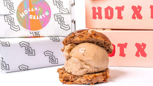 CONCRETE PLAYGROUND: Penny for Pound Is Teaming Up with Holla Gelato on Epic Hot Cross Bun Gelato Sandwiches for Easter