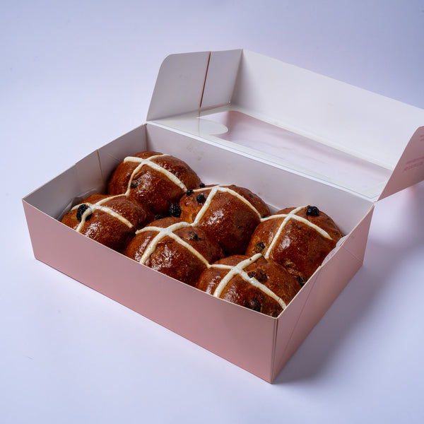 Traditional Hot Cross Buns - 6 pack