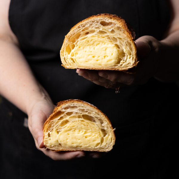 Orange Custard Filled Croissant