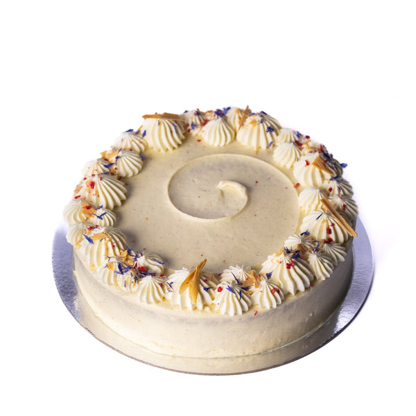 Lemon, Raspberry & Elderflower Cake