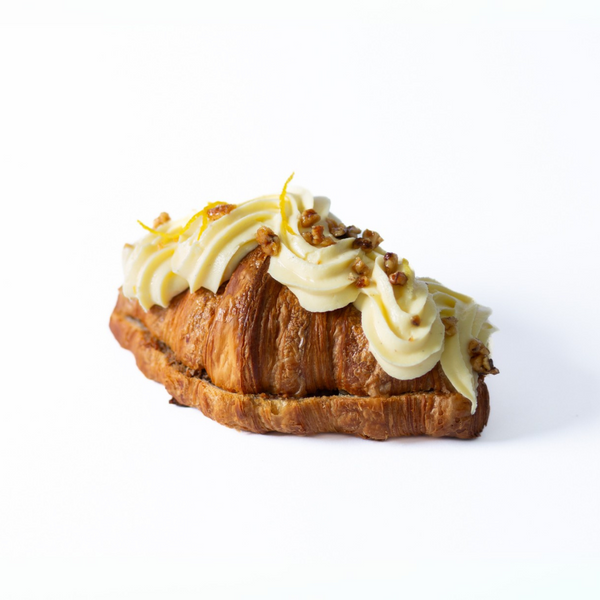 Twice Baked Carrot Cake Croissant