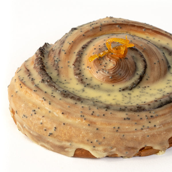 Orange Poppy Seed Scroll